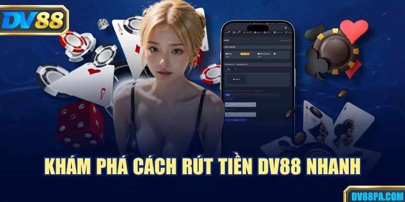 Khám phá cách rút tiền DV88 nhanh